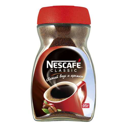 Кофе растворимый Nescafe Classic стеклянная банка 95 г в Газпром