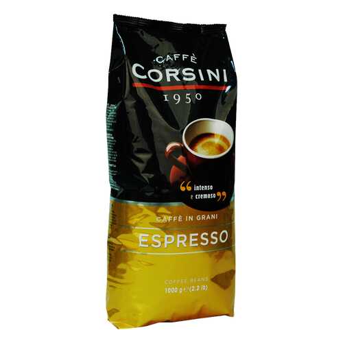 Кофе в зернах Caffe corsini espresso intenso cremoso 1 кг в Газпром