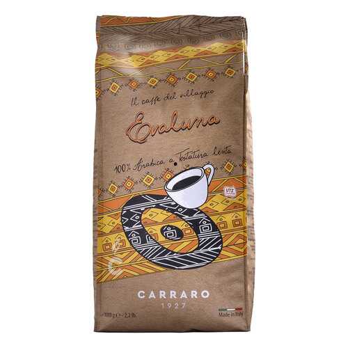 Кофе в зернах Carraro Evaluna 1000 г в Газпром