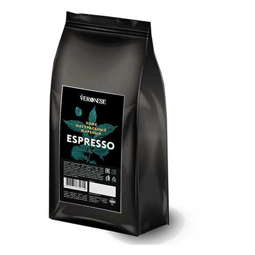 Кофе в зернах Veronese Espresso 70% арабика 30% робуста 1000 г в Газпром
