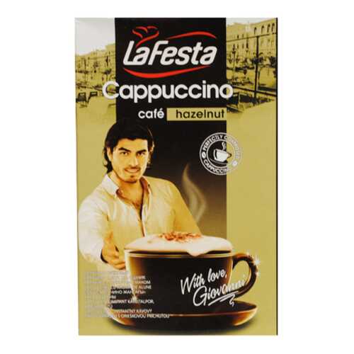 Кофейный напиток La Festa капучино ореховый 12.5 г 10 штук в Газпром