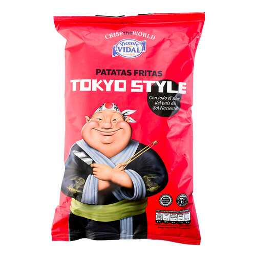 Чипсы картофельные Vicente Vidal Tokyo Style терияки 120 г в Газпром