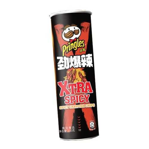 Чипсы Pringles с острым раком и сычуаньским соусом, 110г,туба в Газпром
