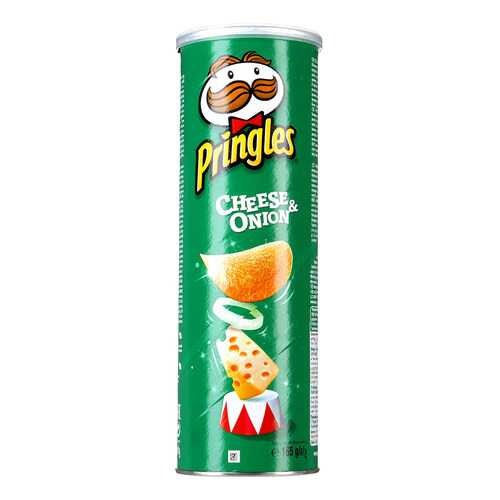 Чипсы Pringles со вкусом сыра и лука 165 г в Газпром