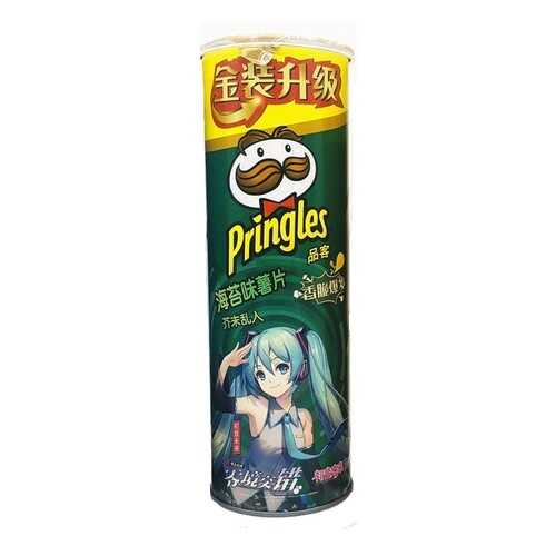 Чипсы Pringles со вкусом Васаби и водоросли Нори 110г,туба в Газпром