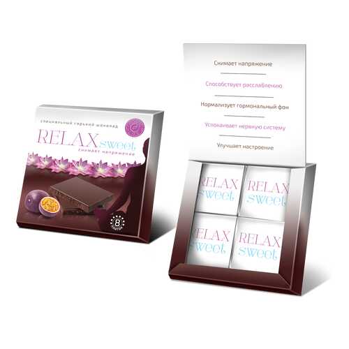Шоколад горький iMix RELAXsweet 40 г в Газпром
