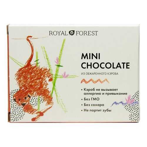 Шоколад Royal Forest из обжаренного кэроба 30г в Газпром