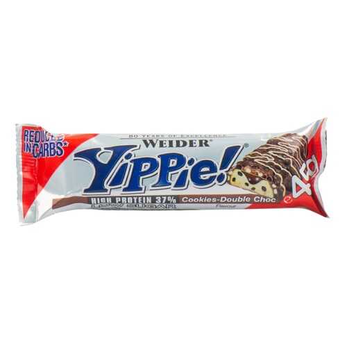 Батончик Weider Yippie! Bar Печенье-темный шоколад протеиновый 45г Германия в Газпром