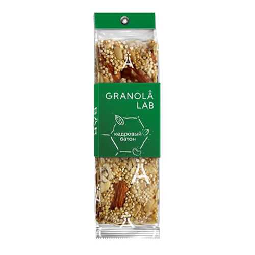 Кедровый батон Granola.Lab 40 г в Газпром