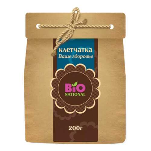 Клетчатка Bio National ваше здоровье в эко-упаковке 200 г в Газпром