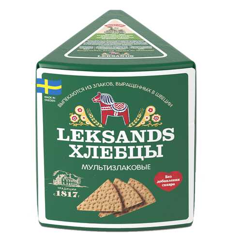 Хлебцы Leksands Мультизлаковые 190г в Газпром