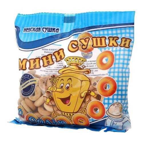 Сушки-мини Невская сушка соленые 200 г в Газпром
