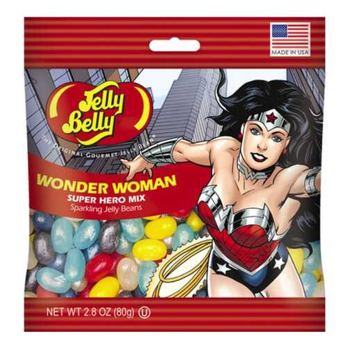 Драже жевательное Jelly Belly super hero wonder woman 60 г в Газпром