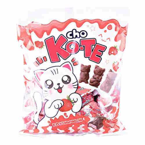 Конфеты Cho ko-te Клубничный, 200гр в Газпром