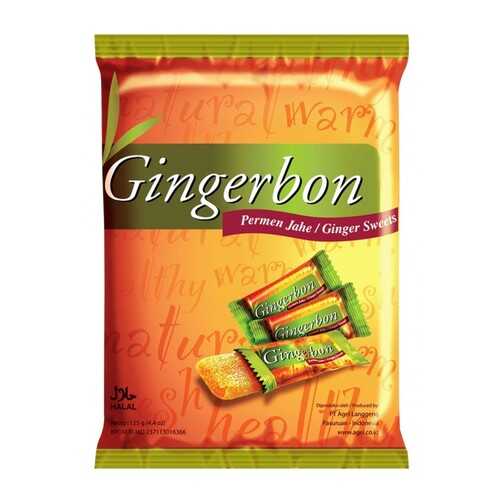 Конфеты имбирные Gingerbon Original жевательные 125 г в Газпром