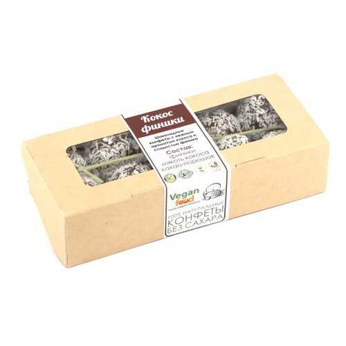 Конфеты Кокос и финики 200 г 10 конфет по 20 г в Газпром