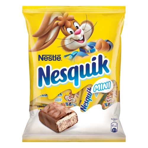 Конфеты Nestle nesquik мини 186 г в Газпром