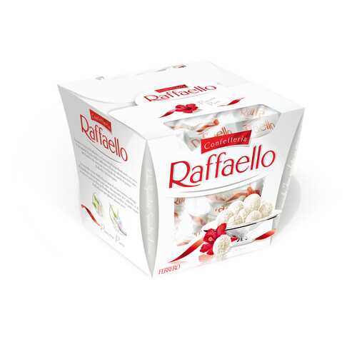 Конфеты Raffaello с цельным миндальным орехом в кокосовой обсыпке 150 г в Газпром