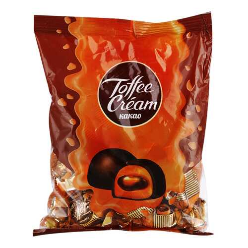 Конфеты Toffee Cream какао глазированные 250 г в Газпром