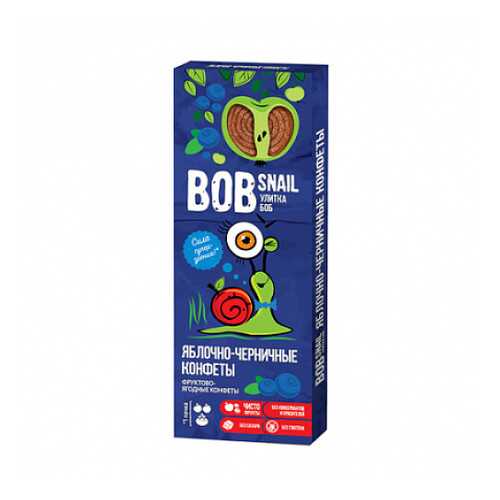 Конфеты яблочно-черничные Bob Snail 30 г в Газпром