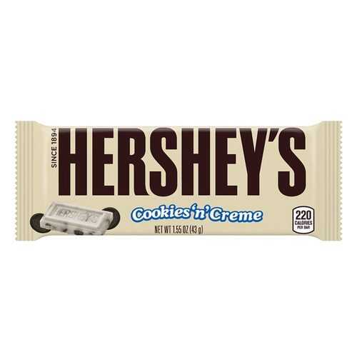 Шоколад Hershey`s cookies n creme bar 43 г в Газпром