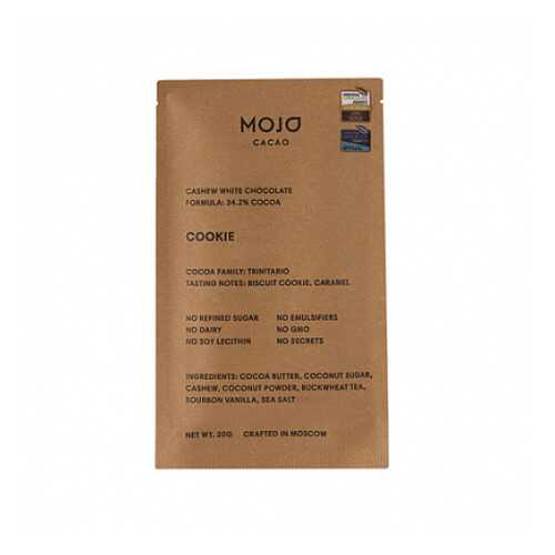 Шоколад кешью с гречишным чаем Cookie Mojo Cacao 20 г в Газпром