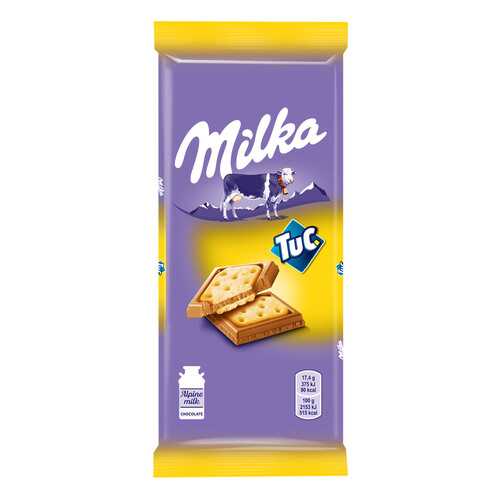 Шоколад MILKA Mini Tuc печенье/шоколад 87г*5 шт в Газпром