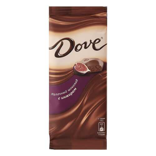 Шоколад молочный Dove с инжиром 90 г в Газпром