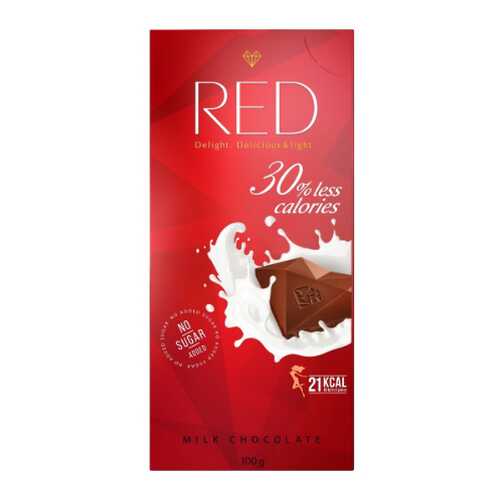 Шоколад Red delight молочный с пониженной калорийностью 100 г в Газпром