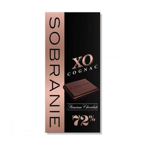Шоколад Sobranie XO Cognac, горький, с коньяком , 90 гр в Газпром