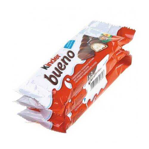 Вафельный батончик Kinder bueno 3*43 г в Газпром