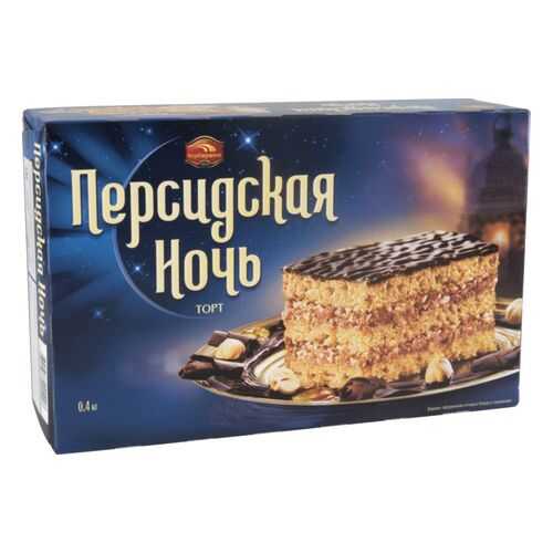 Торт песочный Черемушки с фундуком персидская ночь 400 г в Газпром
