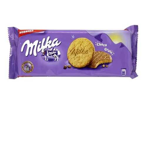 Milka печенье Choco Grains 126 гр в Газпром
