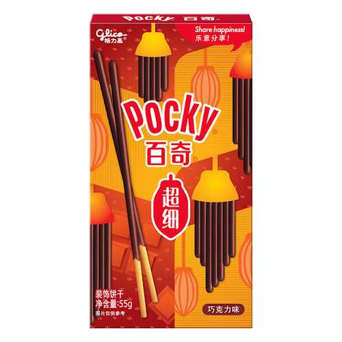 Палочки Glico Pocky со вкусом шоколада 55 г в Газпром