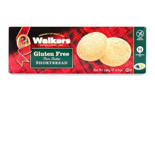 Печенье Walkers Круглое песочное без глютена 140 г Великобритания в Газпром