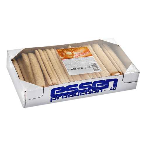 Трубочки Эссен хрустящие со вкусом крем-брюле 400 г в Газпром