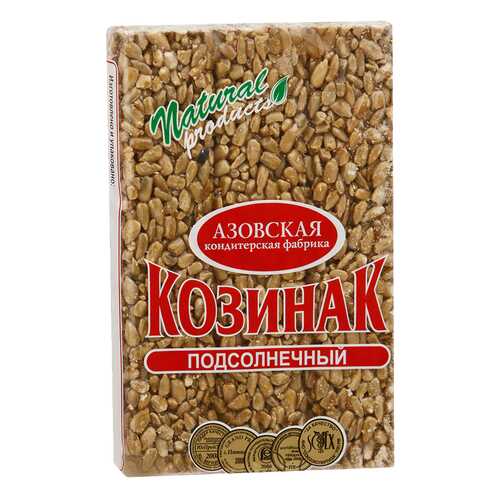 Козинак подсолнечный Азовская кондитерская фабрика 150 г в Газпром