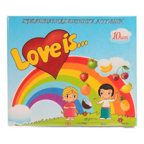 Жевательная резинка Love is... ассорти 10х4.2 г в Газпром