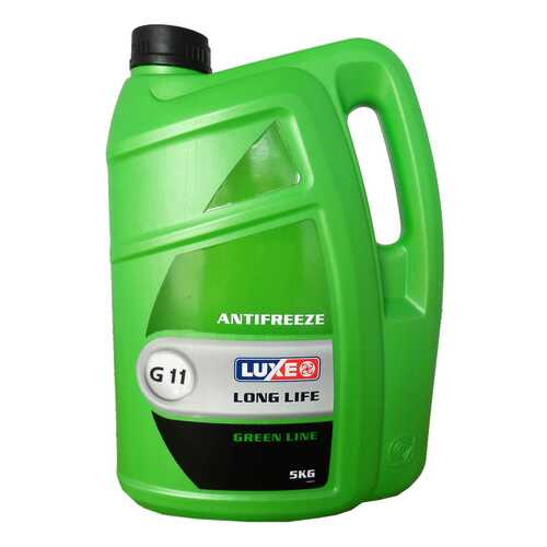 Антифриз LUXE ANTIFREEZE GREEN LINE G11 Зеленый Готовый антифриз 5кг в Газпром