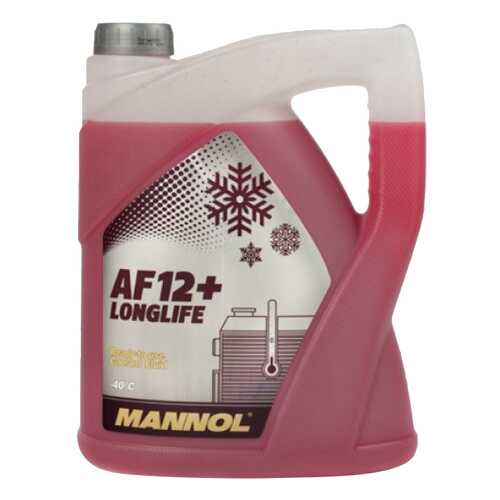Антифриз MANNOL AF-12+ Красный -40 5л в Газпром
