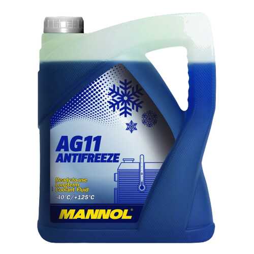 Антифриз MANNOL Синий Готовый антифриз 5л 2037 в Газпром