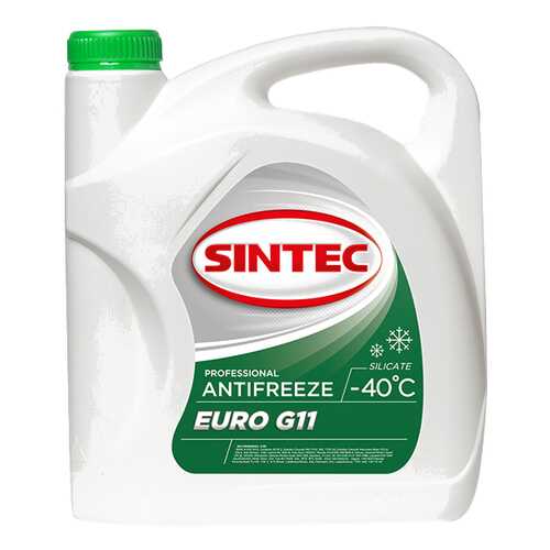 Антифриз Sintec Зеленый Готовый антифриз 10кг 800516 в Газпром