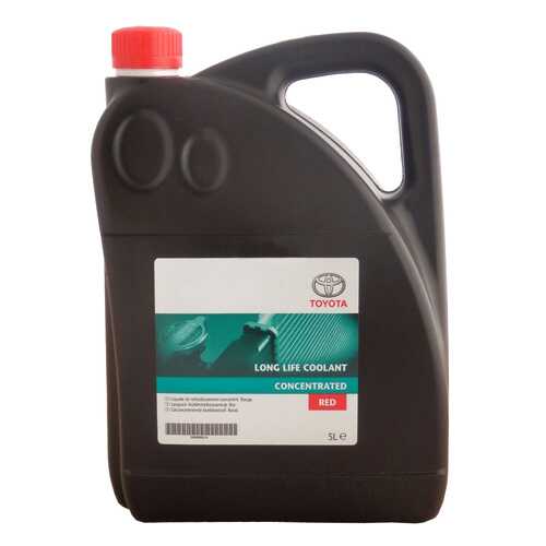Антифриз Toyota LONG LIFE COOLANT CONCENTRATED Красный Концентрат 5л 5.05кг в Газпром