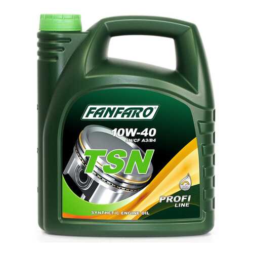 6704 FANFARO TSN 10W-40 4 л. Полусинтетическое моторное масло в Газпром