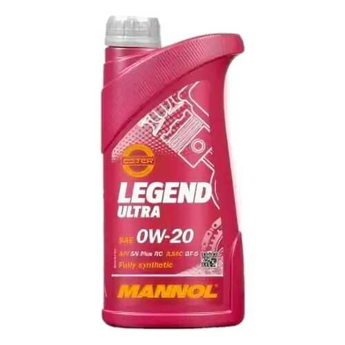 7918 MANNOL LEGEND ULTRA 0W20 4 л. синтетическое моторное масло 0W-20 в Газпром