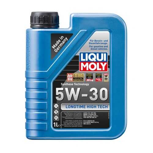 9506 LiquiMoly НС-синт. мот.масло Longtime High Tech 5W-30 CF/SN C3 (1л) в Газпром