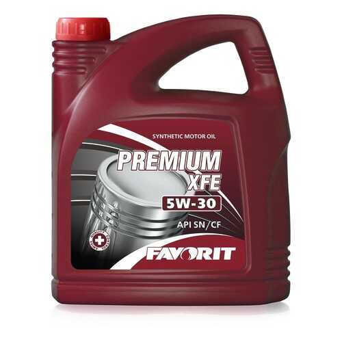 Favorit Premium X FE SAE 5W-30 API SN/CF, 4л Масло моторное в Газпром