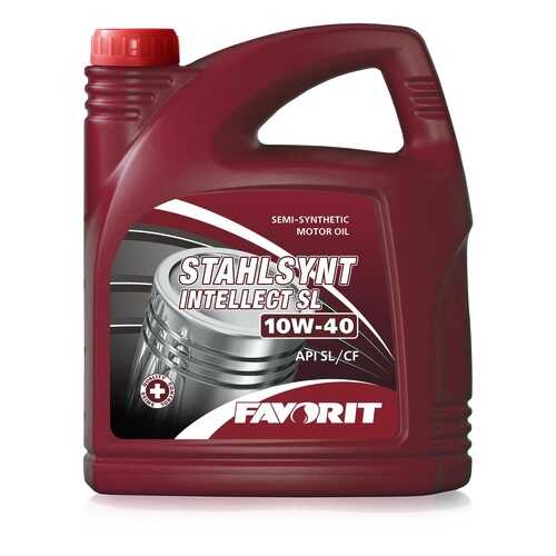 Favorit STAHLSYNT Intelleсt SL SAE 10W-40 API SL/CF, 5л в Газпром
