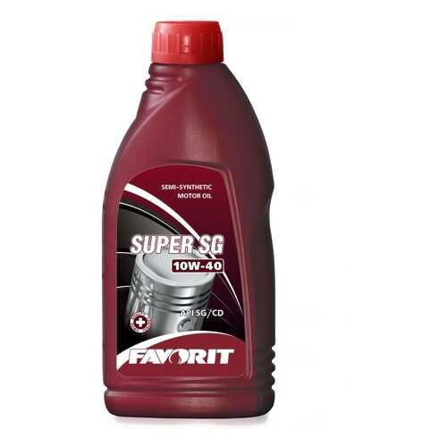 Favorit Super SG SAE 10W-40 API SG/CD, 1л в Газпром