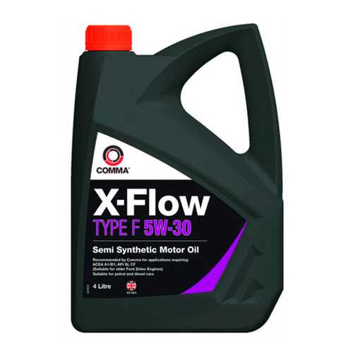 Масло моторное 5W30 COMMA 4л полусинтетика XFLOW TYPE F COMMA арт. XFF4L в Газпром